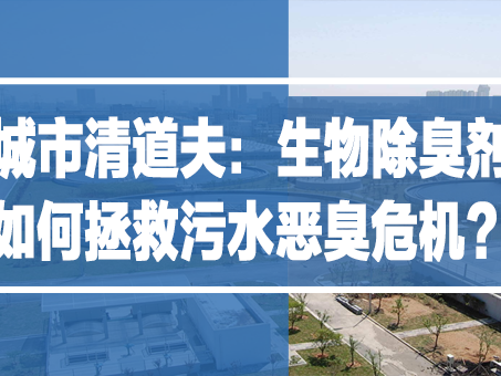 城市清道夫：生物除臭劑如何拯救污水惡臭危機？